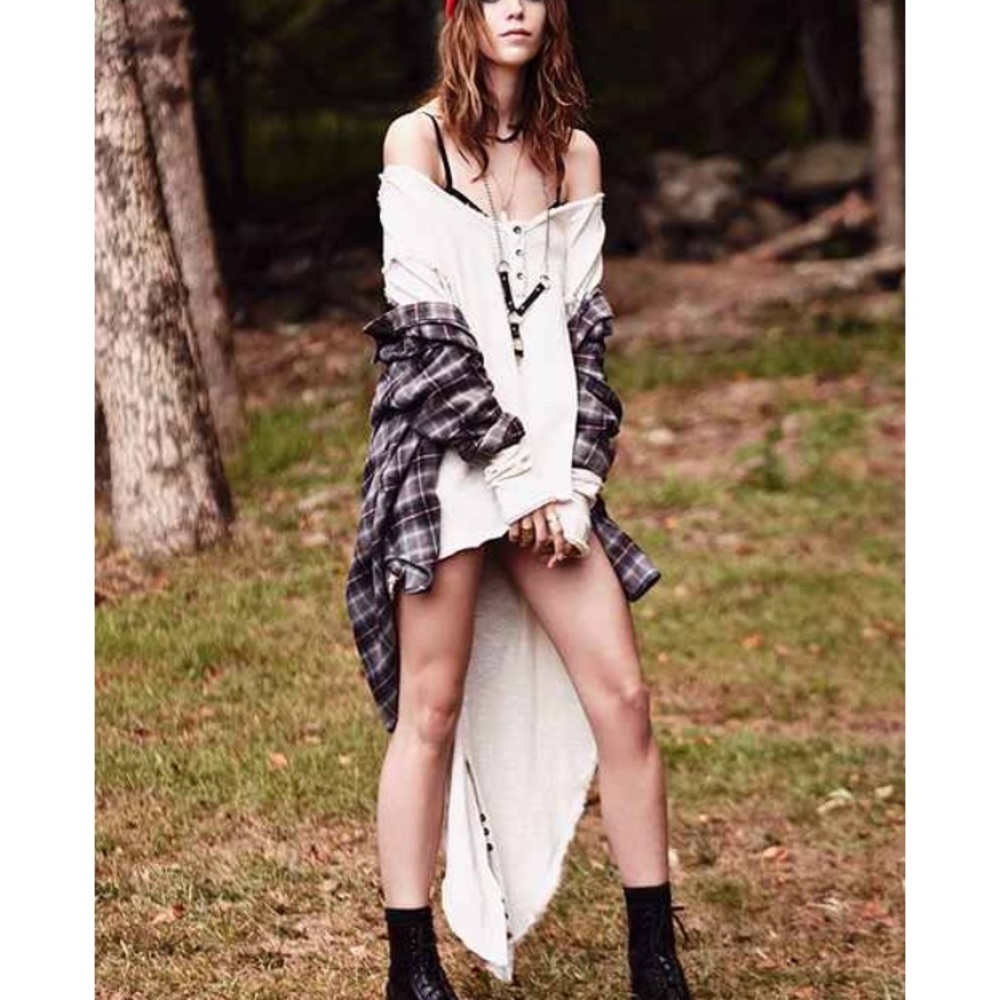 High low sweater with tails. urban outfitters